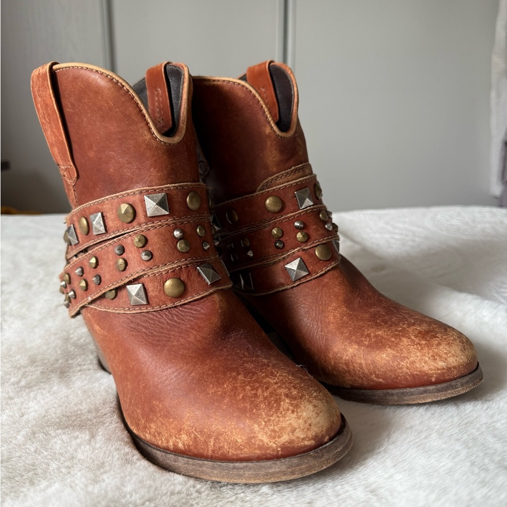 Corral Boots with accessory ankle wrap sz 10❤️‍🔥 - Picture 14 of 15